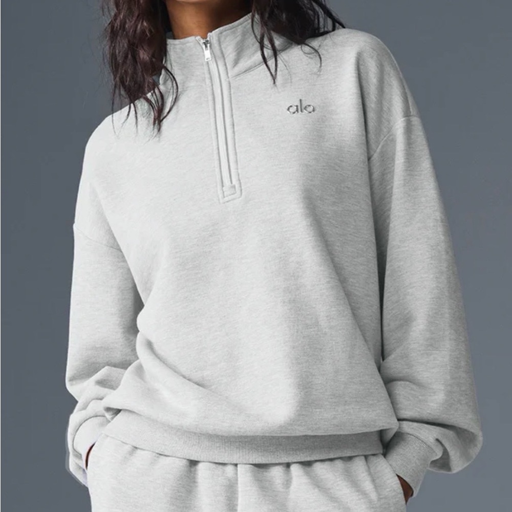 ALO yoga accolade 1/4 zip pullover